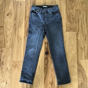 Good American jean high-rise ankle